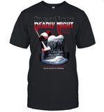 Gutter Garbs Silent Night Deadly Night Black New 2024 T Shirt