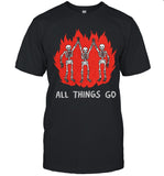 All Things Go Skeletons On Fire T-Shirt