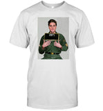 Elvis Presley Army Mugshot 1960 Shirt Vintage