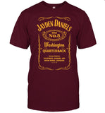 Jayden Daniels Old No 5 Washington Quarterback New T-Shirt