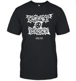 Live Fast Die Numb Vintage Black T-Shirt