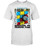 Dogs In A Pile August 17, 2023 Philadelphia Pennsylvania T-Shirt