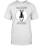 Fuck Racism Fishbone T-Shirt, Hoodie, Tank Top, Sweater And Long Sleeve T-Shirt-Unisex T-Shirt