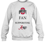 Limited Ohio State Fan Supporting Alabama Crimson Tide Tshirt