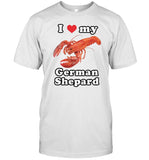 I Love My German Shepard (Lobster)