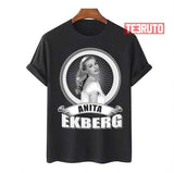 90s Actress Vintage Anita Ekberg Unisex T-Shirt