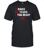 Limited Tom Brady Goat List 2023 Shirt