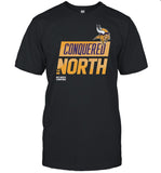Limited Minnesota Vikings Conquered The North 2022 NFC North Champions Shirt