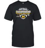 Limited Michigan Wolverines 2024 CFP National Championship Football T-Shirt