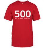 500 Wins in Memorial Stadium Lincoln September 7, 2024 T-Shirt