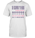 Jared Leto Wearing Life Is Beautiful Holy Ghost Shirt