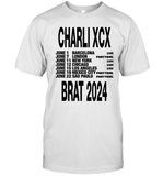 Limited Charli XCX Brat T-Shirt 2024