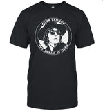 John Lennon The Dream Is Over Black T-Shirt New 2023