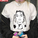 Black N White Björk Actress Musician Guðmundsdóttir Retro Wave Unisex T-Shirt