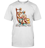 Dogs In A Pile Doggone Dogwood T-Shirt White Limited Edition