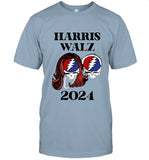 Harris Walz 2024 Bobby Weir T-Shirt DeadAndCompany
