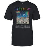 Coldplay Vienna August 21, 22, 24 & 25 2024 Music Of The Spheres Tour Shirt