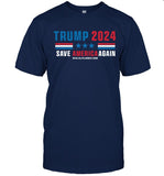 Donald Trump 2024 Save America Again New T-Shirt