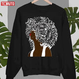 Black Power Educated Strong Black Women Afrikan Queen Unisex T-Shirt