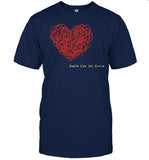 Death Cab For Cutie Red Thread Heart T-Shirt Limited
