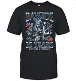 25 Years On Da Streets Bayside 2025 T-Shirt