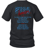 Kiss Animalize 40th Anniversary Tracklist T Shirt 2024