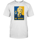Limited Ron Paul Be Brave Logo T Shirt