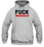 Grace Tame Wearing Fuck Murdoch Hoodie
