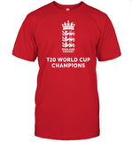 England Cricket Team T20 World Cup Champions 2022 Tee