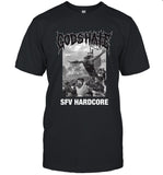 God's Hate Sfv Hardcore T-Shirt New Black