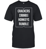 9Mmsmg Crackers Crumble Honkeys Rumble Tee