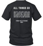 All Things Go Skeleton Cowboy Dancing Painting t-shirt