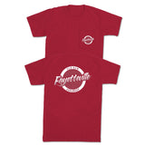 Fayetteville, Arkansas Circle Logo Pocket Tee