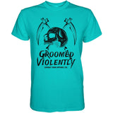 Groomed Violently Skull Men's T-Shirt