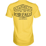 LIVING IN THE VIOLENCE MEN’S T-SHIRT