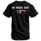No Weak Shit Rifle Men's T-Shirt