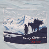 The Christmas Cowboy Long Sleeve Pocket Tee