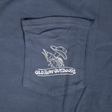 Old Row Outdoors Wahoo Marlin Pocket Tee