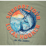 Support Your Local Hooker Pocket Tee