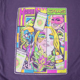 Mardi Gras 80s Retro Pocket Tee