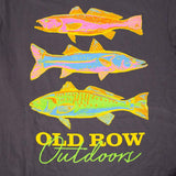 Old Row Outdoors Neon Fish Pocket Tee