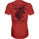Four Legged Professional K9 Dog Training Men's T-Shirt